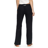 Women's Black Oceanside Beach Pants