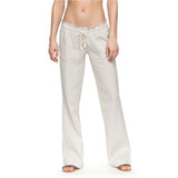 Roxy Women's Oceanside Beach Pants Stone detail view