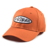 Keep Austin Weird Baseball Hat in Burnt Orange