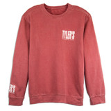 TYLER'S Crimson Comfort Color Sweatshirt Crimson front