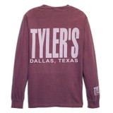 TYLER'S Berry Long Sleeve Comfort Color Pocket Tee - Dallas
