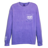 TYLER'S Violet Long Sleeve Comfort Color Pocket Tee