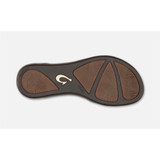 Olukai Women's Ho‘ōpio Leather Sandals - Sahara/Dark Java