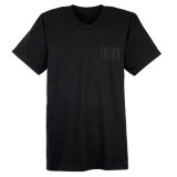 TYLER'S Black/Black Block Tee, front view
