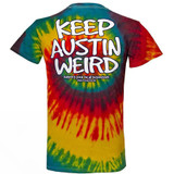 Keep Austin Weird Tie Dye Tee