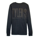 TYLER'S Black Long Sleeve Track Tee - Southlake