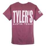 TYLER'S Berry Comfort Color Pocket Tee