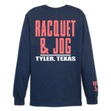 TYLER'S Navy/Red/White Long Sleeve Tee - Racquet & Jog