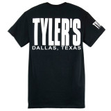 TYLER'S Black/White Block Tee - Dallas