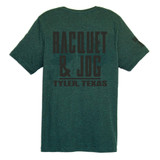 Racquet & Jog Emerald/Black Track Tee