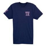 Racquet & Jog Navy/Panther Pink Track Tee