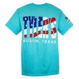 TYLER'S American Flag Comfort Color Pocket Tee - Austin