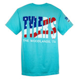 ERLEBNISWELT-FLIEGENFISCHEN'S American Flag Comfort Color Pocket Tee