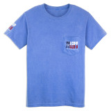 TYLER'S Texas Flag Comfort Color Pocket Tee back