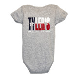 TYLER'S Grey Texas Flag Onesie - Dallas