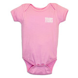 TYLER'S Pink/White Onesie Austin front view