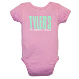 TYLER'S Pink/Mint Onesie - Ft. Worth