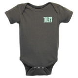 TYLER'S Charcoal/Mint Onesie - The Woodlands