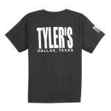 TYLER'S Kids' Black/White Tee - Dallas back view