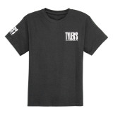 TYLER'S Kids' Black/White Tee
