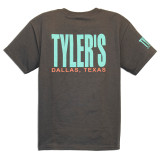 TYLER'S Kids' Charcoal/Mint Tee - Dallas
