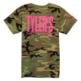 TYLER'S Kids' Camo/Pink Tee Dallas back view
