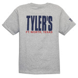 TYLER'S Kids' Grey/Navy Tee