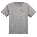 TYLER'S Kids' Grey/Texas Flag Tee