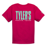 TYLER'S Kids' Heliconia/Mint Tee