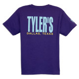 TYLER'S Kids' Purple/Aqua Tee