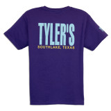 TYLER'S Kids' Purple/Aqua Tee