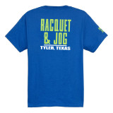 TYLER'S Kids' Royal/Lime Tee Royal/Lime back view