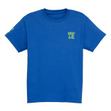 TYLER'S Kids' Royal/Lime Tee Royal/Lime front view