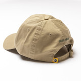 The Duck Head Circle Patch Twill Hat in Khaki