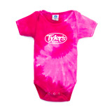 Keep Austin Weird Tie-Dye Onesie in Pink