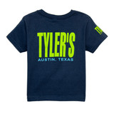 TYLER'S Toddlers' Navy/Lime Tee