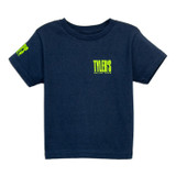 TYLER'S Toddlers' Navy/Lime Tee