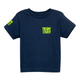 TYLER'S Toddlers' Navy/Lime Tee