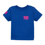TYLER'S Toddlers' Royal/Pink Tee sleeve view