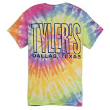 TYLER'S Eternity Tie Dye Outline Tee