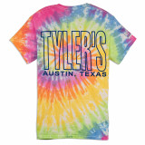 TYLER'S Eternity Tie Dye Outline Tee product shot