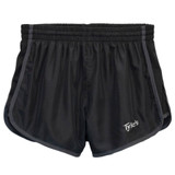 TYLER'S Women's Racer Shorts - Black/Heather Grey/Black