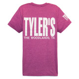 TYLER'S Heather Berry/White Tee