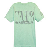 TYLER'S Prism Mint Outline Tee - The Woodlands