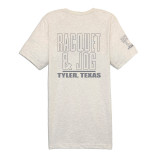 Racquet & Jog Prism Natural Outline Tee back