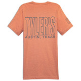 TYLER'S Prism Sunset Outline Tee Austin back