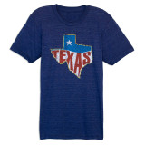 TYLER'S Vintage Texas Tee Indigo front
