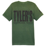 TYLER'S Moss/Black Comfort Color Tee Southlake side