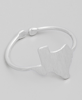 Texas State Ring in Silver