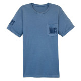 TYLER'S Saltwater/Storm Blue Comfort Wash Pocket Tee detail